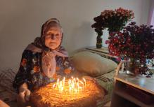 Проживающей нашего дома-интерната для престарелых и инвалидов Власовой Екатерине Федоровне исполнилось сто лет!