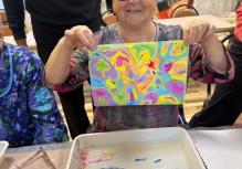 Мастер-класс по рисованию на воде в технике 