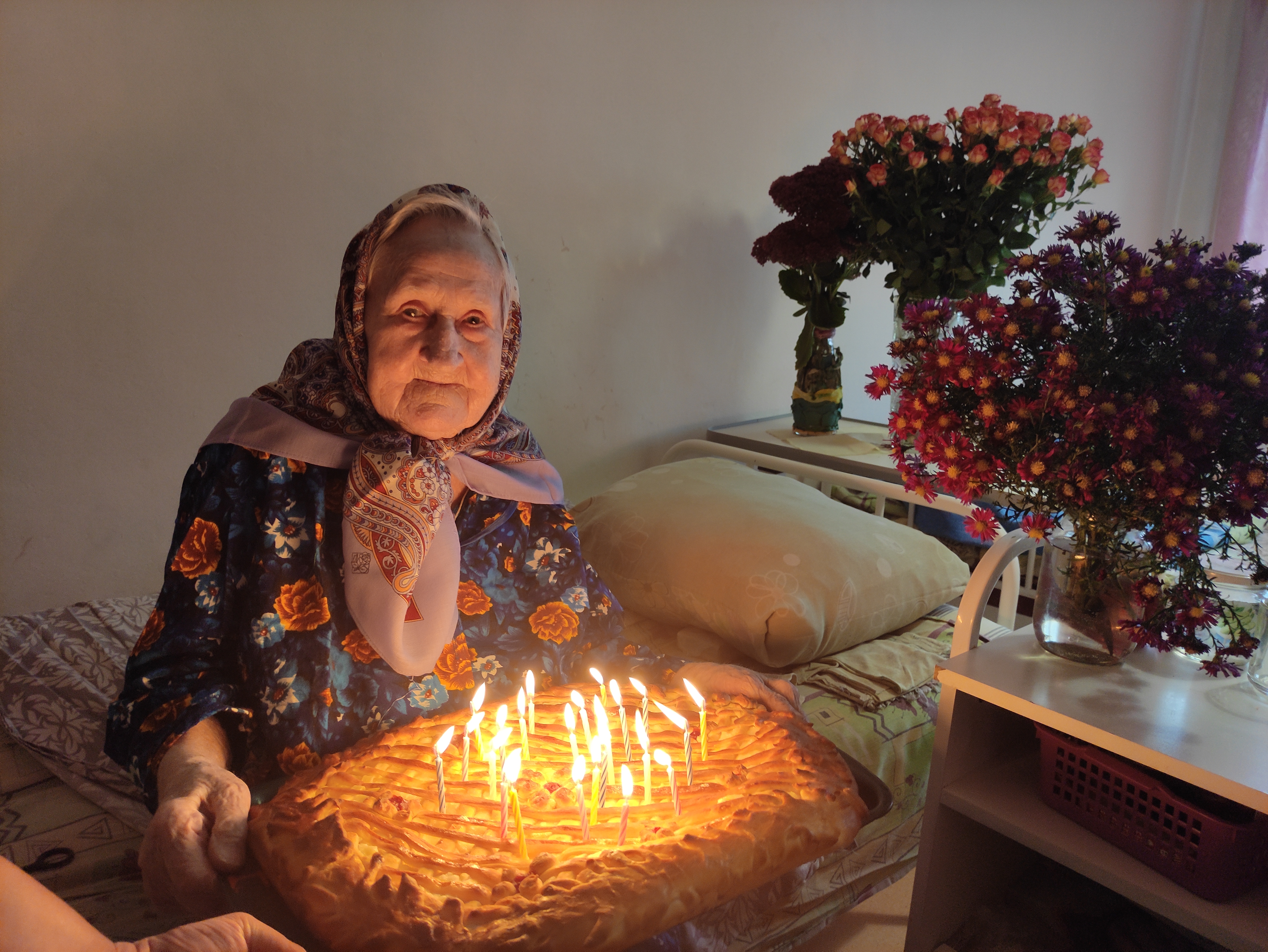 «3» ноября 2020 года проживающей Вышневолоцкого дома-интерната для престарелых и инвалидов Власовой Екатерине Федоровне исполнилось сто лет!
itemprop=