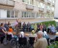 Проживающими нашего дома-интерната для престарелых и инвалидов организовано культурно-массовое мероприятие под названием «Посиделки» на свежем воздухе
